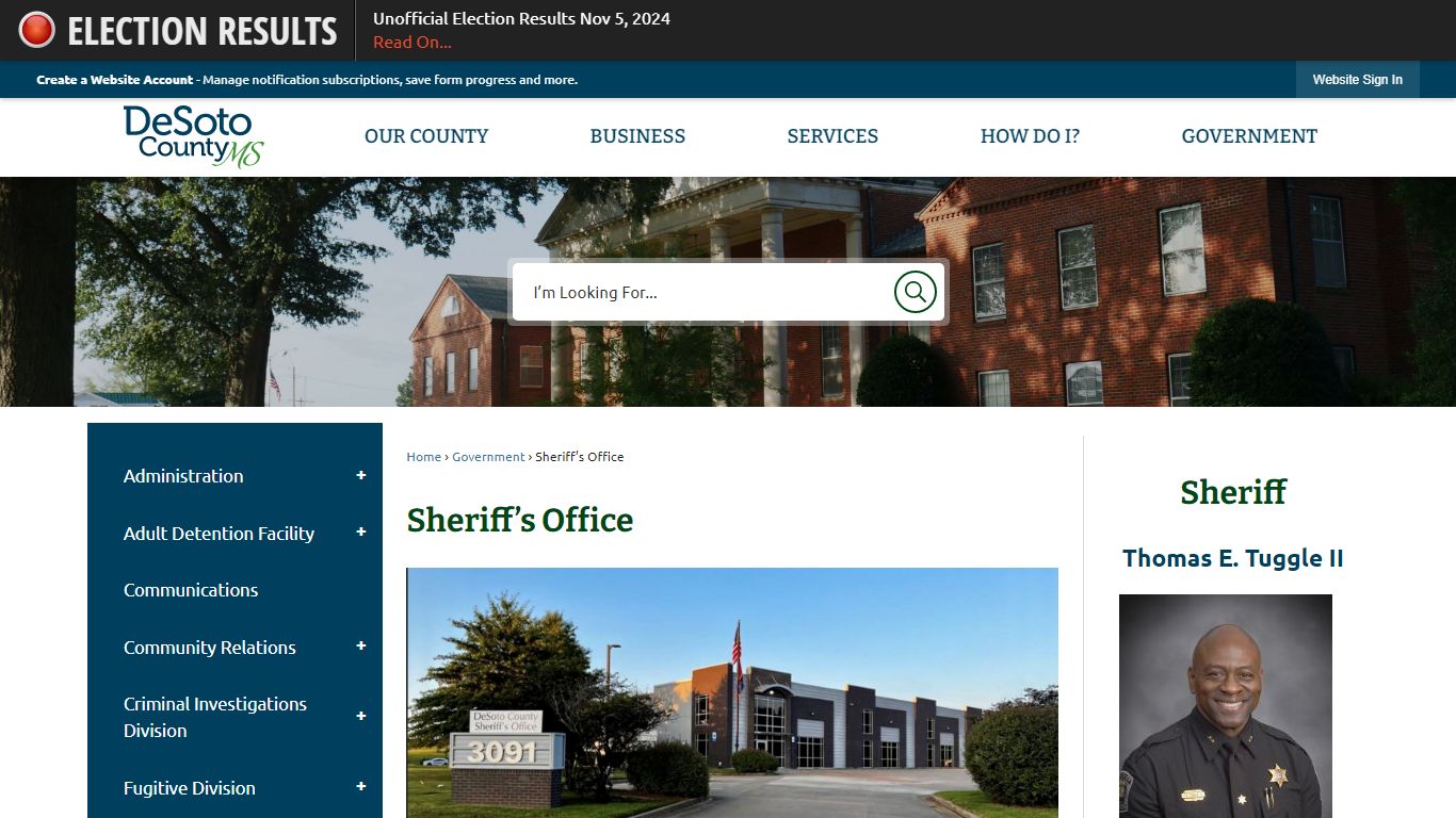 Sheriff’s Office | DeSoto County, MS - Official Website